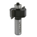 Broca para router de acero rebajadora con balero 1-1/4" zanco de 1/4", Urrea