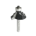Broca para router de acero moldadura clásica con balero 1-3/8" zanco de 1/4", Urrea