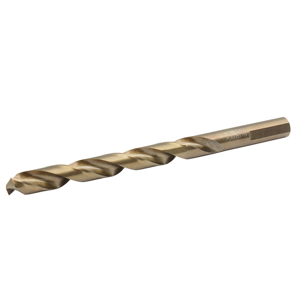 Broca con cobalto de acero de alta velocidad 11/32" zanco recto, Surtek