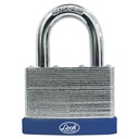 Candado laminado corto 65 mm, llave estándar, Lock