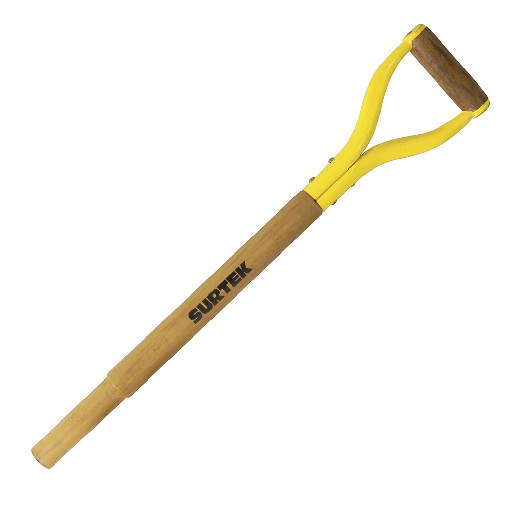 Repuesto de madera para pala con puño metálico "Y", Surtek