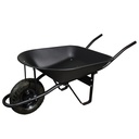 Carretilla con bastidor metálico 5.5 Ft3 llanta neumática reforzada de 4 capas, Foy