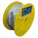 Cable de acero con guardacabo recubrimiento PVC 3/16" x 75 m, Surtek