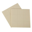 17290 / Blíster con 18 cuadros de montaje de 24 x 24 mm, Truper