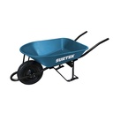 Carretilla con bastidor metálico 5 Ft3 llanta neumática reforzada de 4 capas, Surtek