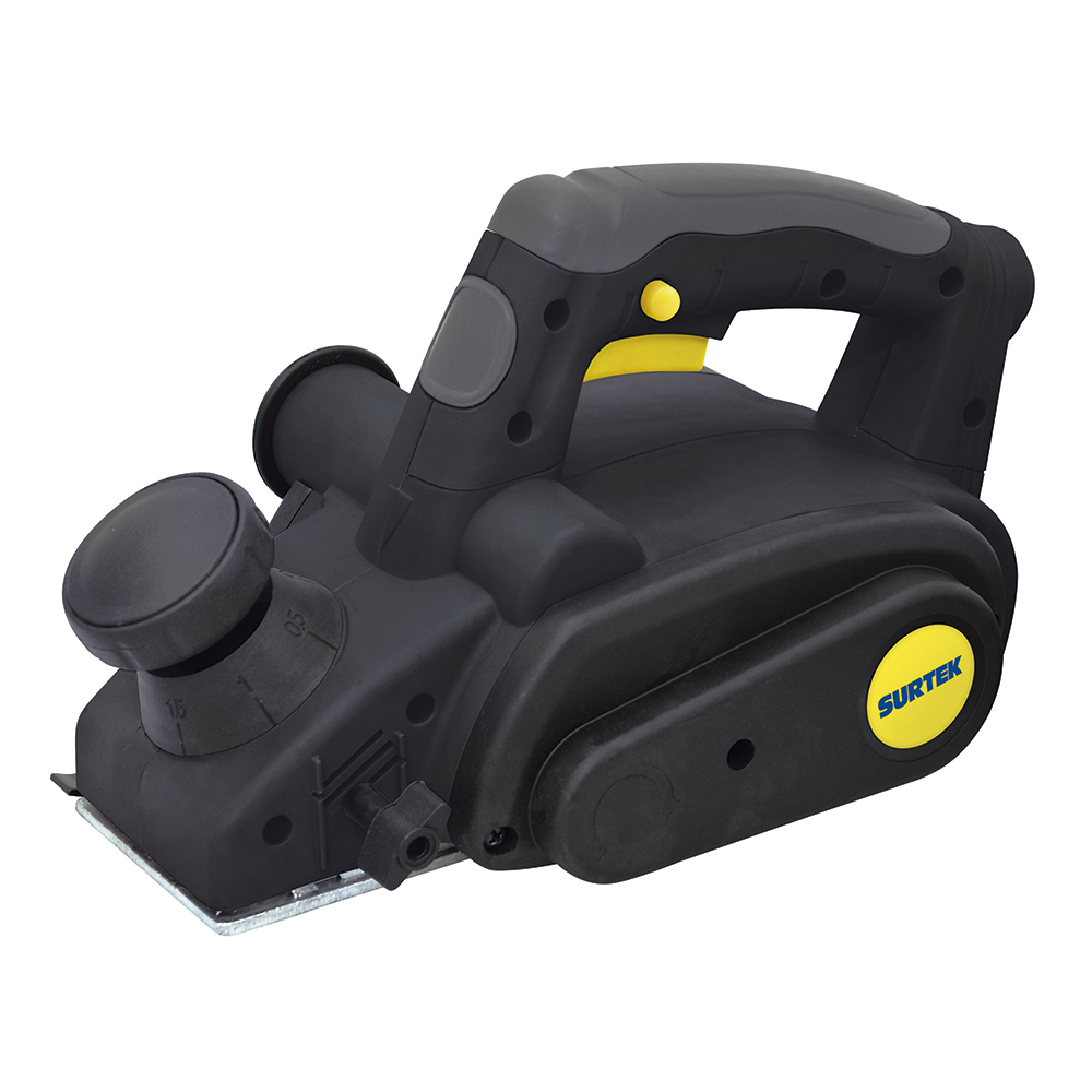 Cepillo eléctrico con perilla de ajuste de profundidad de 0 a 3 mm, 3-1/4", 800 W, Surtek