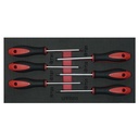 Juego de 6 destornilladores bimaterial punta Torx, Urrea