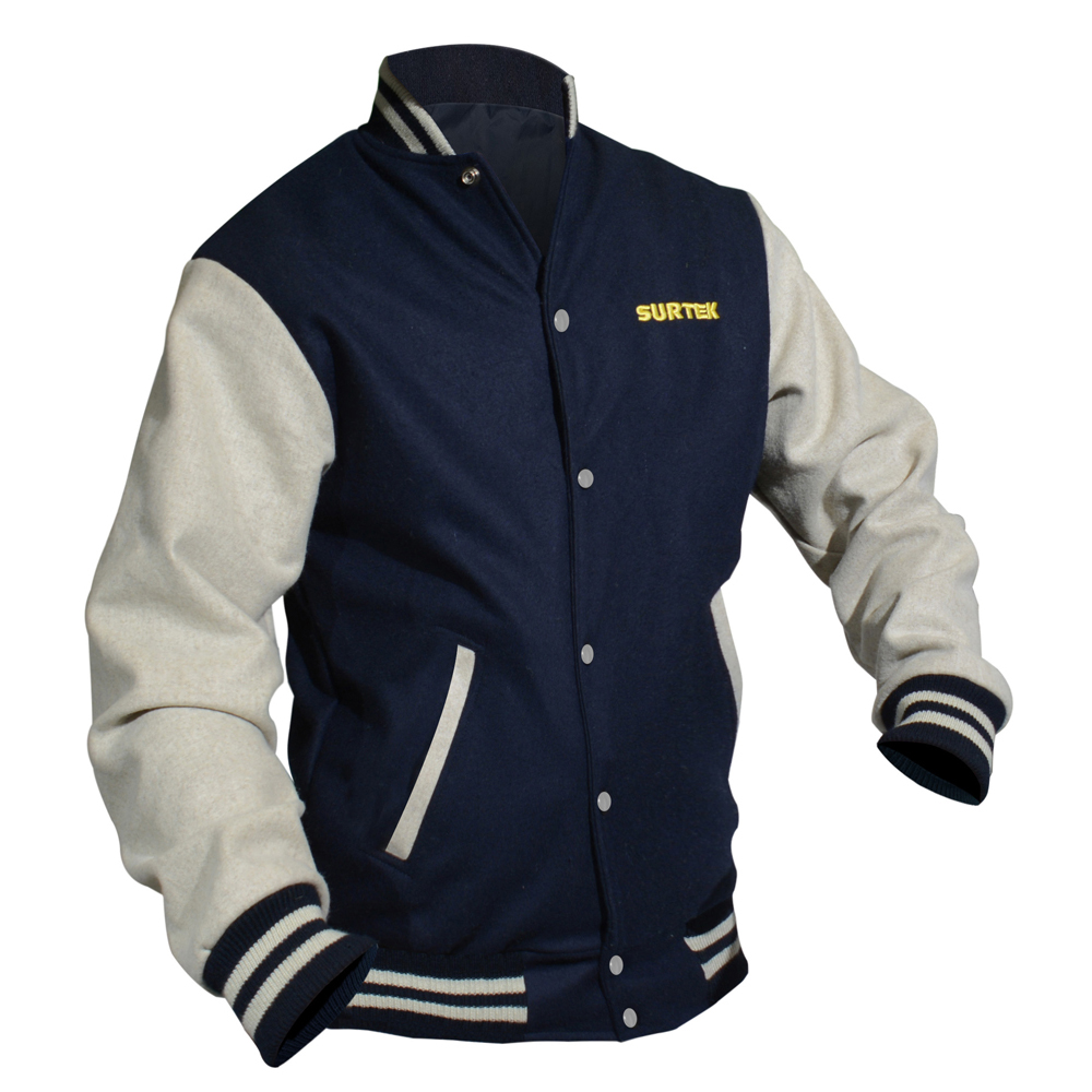 Chamarra tipo universitaria polar talla G, Surtek