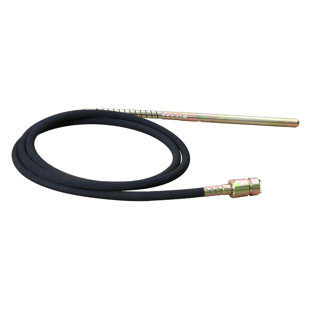 Chicote para vibradora de concreto diámetro de acoplamiento 38 mm, 6m, Surtek
