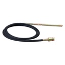Chicote para vibradora de concreto diámetro de acoplamiento 38 mm, 6m, Surtek