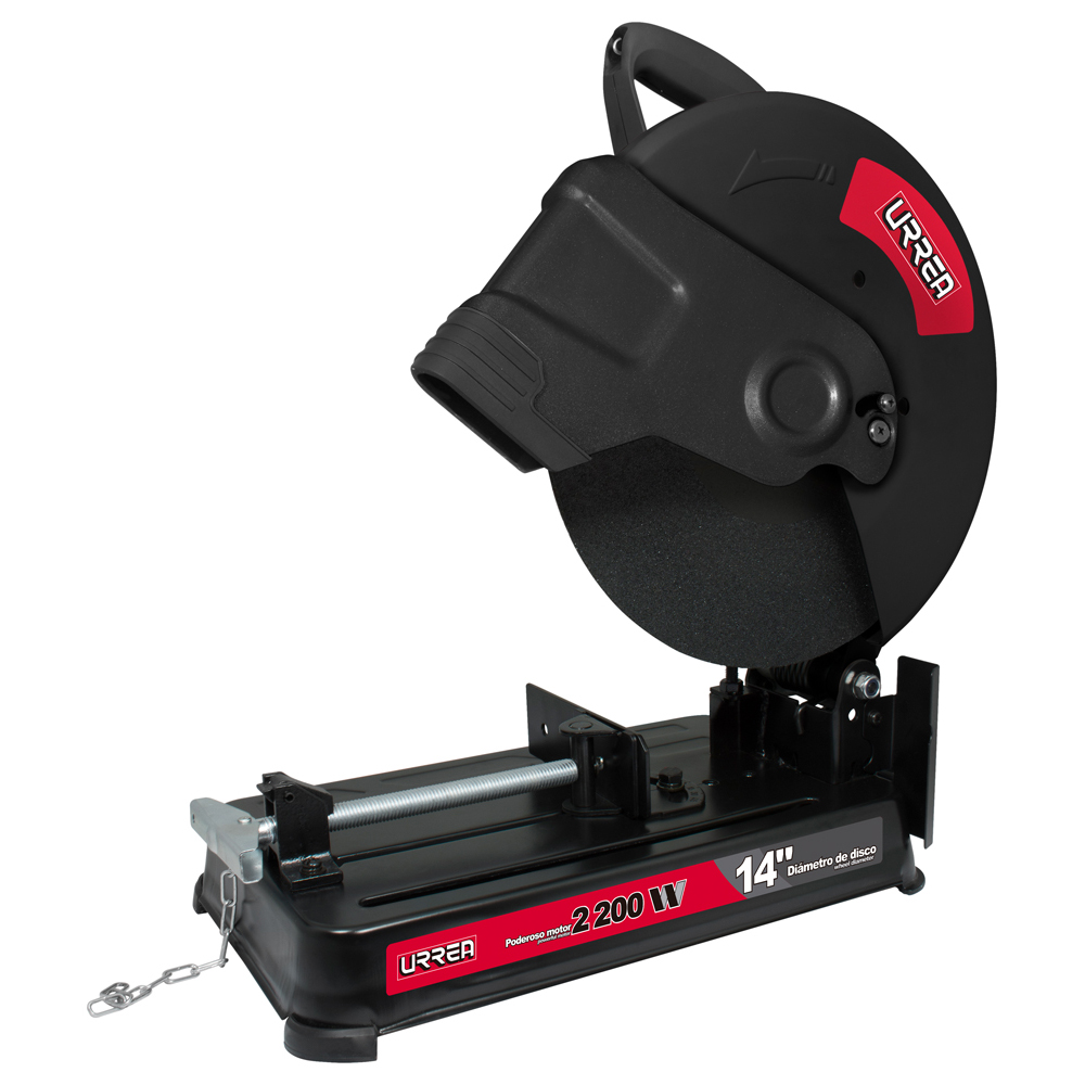 Cortadora de metales 14" 2200 W 127 V, 3700 RPM 1 fase, Urrea