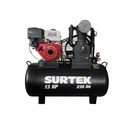 Compresor de aire eléctrico a gasolina 235 Lt 13 HP, Surtek