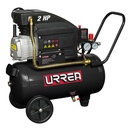 Compresor de aire eléctrico lubricado 25 Lt 2 HP 127 V, Urrea