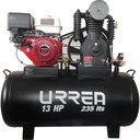 Compresor de aire eléctrico a gasolina 235 Lt 13 HP, Urrea