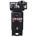 Compresor de aire eléctrico de banda  vertical 300 Lt 3 HP 127 V / 220 V, Urrea