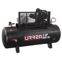 Compresor de aire eléctrico de banda 500 Lt 5 HP 220 V / 440 V, Urrea