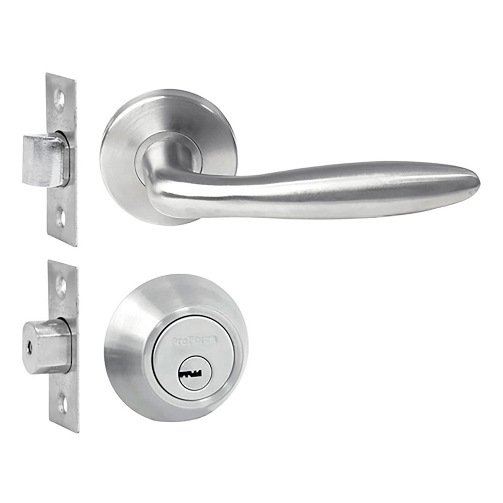 Combo Toscana función doble, acero inoxidable, llave de puntos, en caja, Proforza