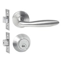 Combo Toscana función doble, acero inoxidable, llave de puntos, en caja, Proforza