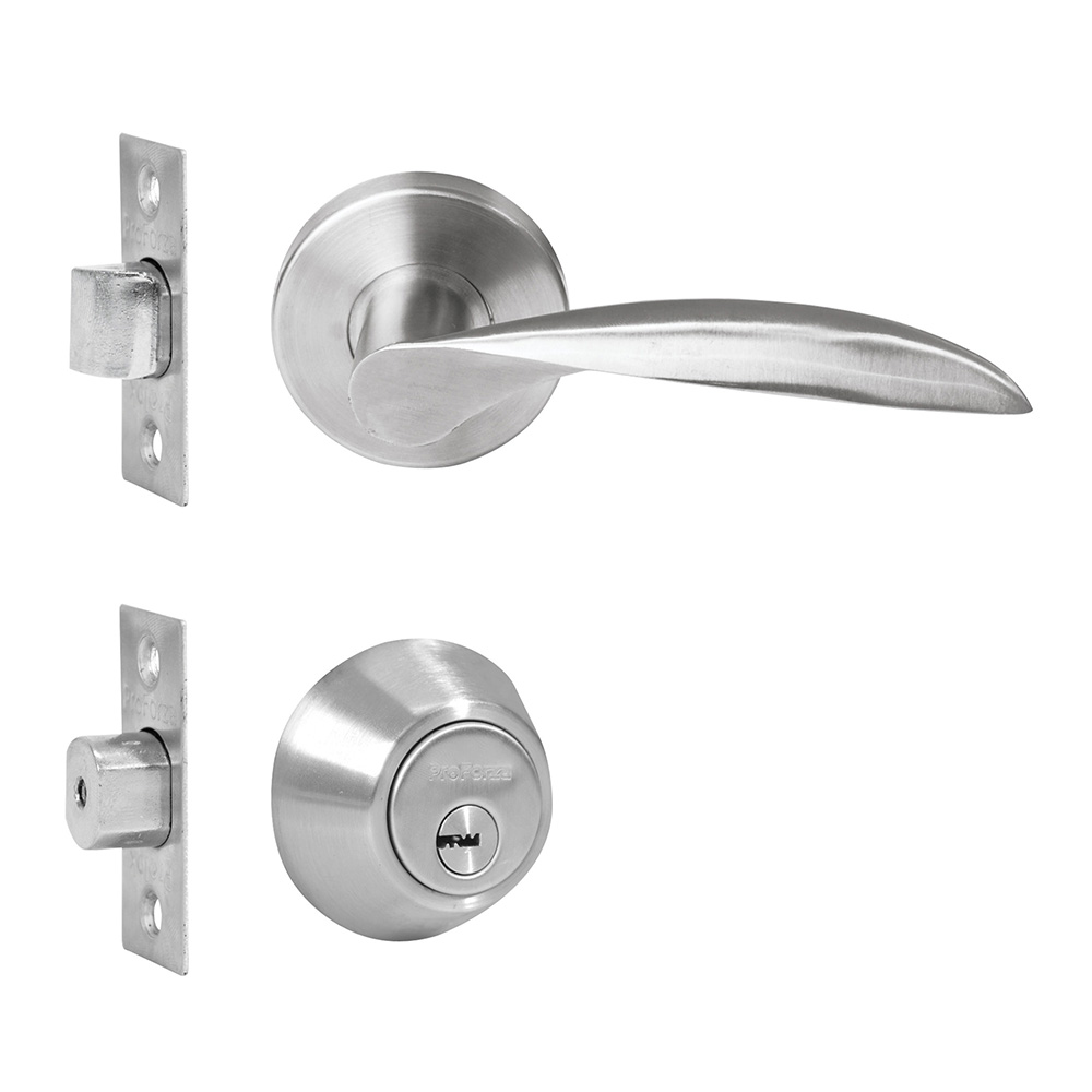 Combo Messina función doble, acero inoxidable, llave de puntos, en caja, Proforza