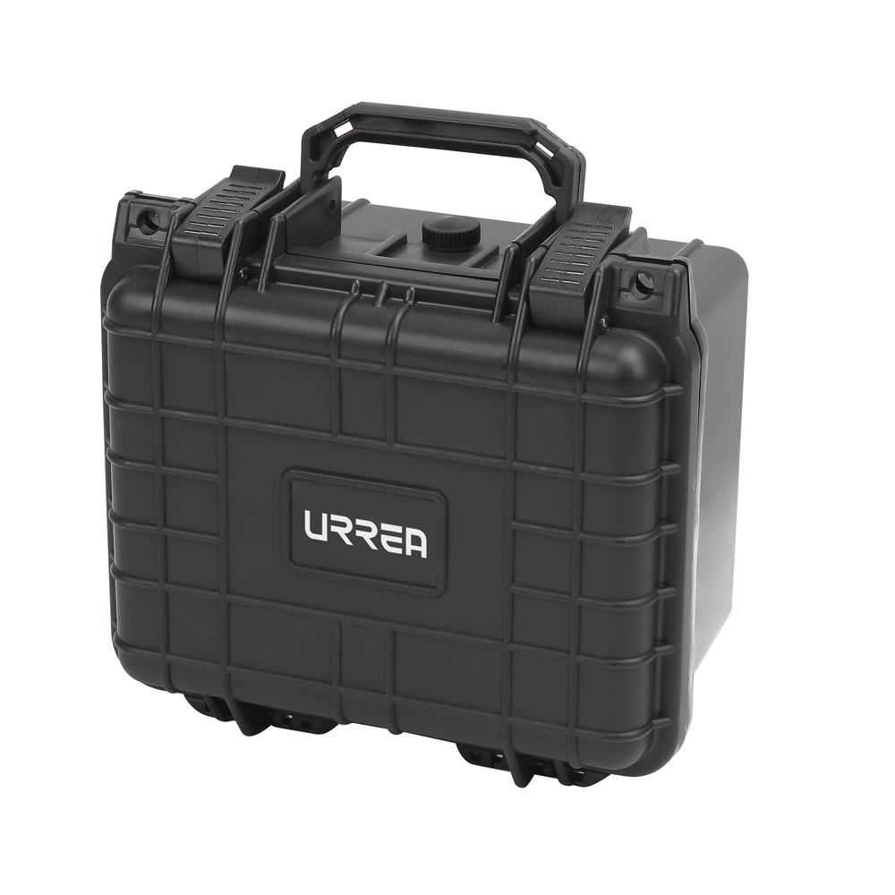 Caja portaherramientas plástica de seguridad impermeable 16" x 12" x 6", Urrea
