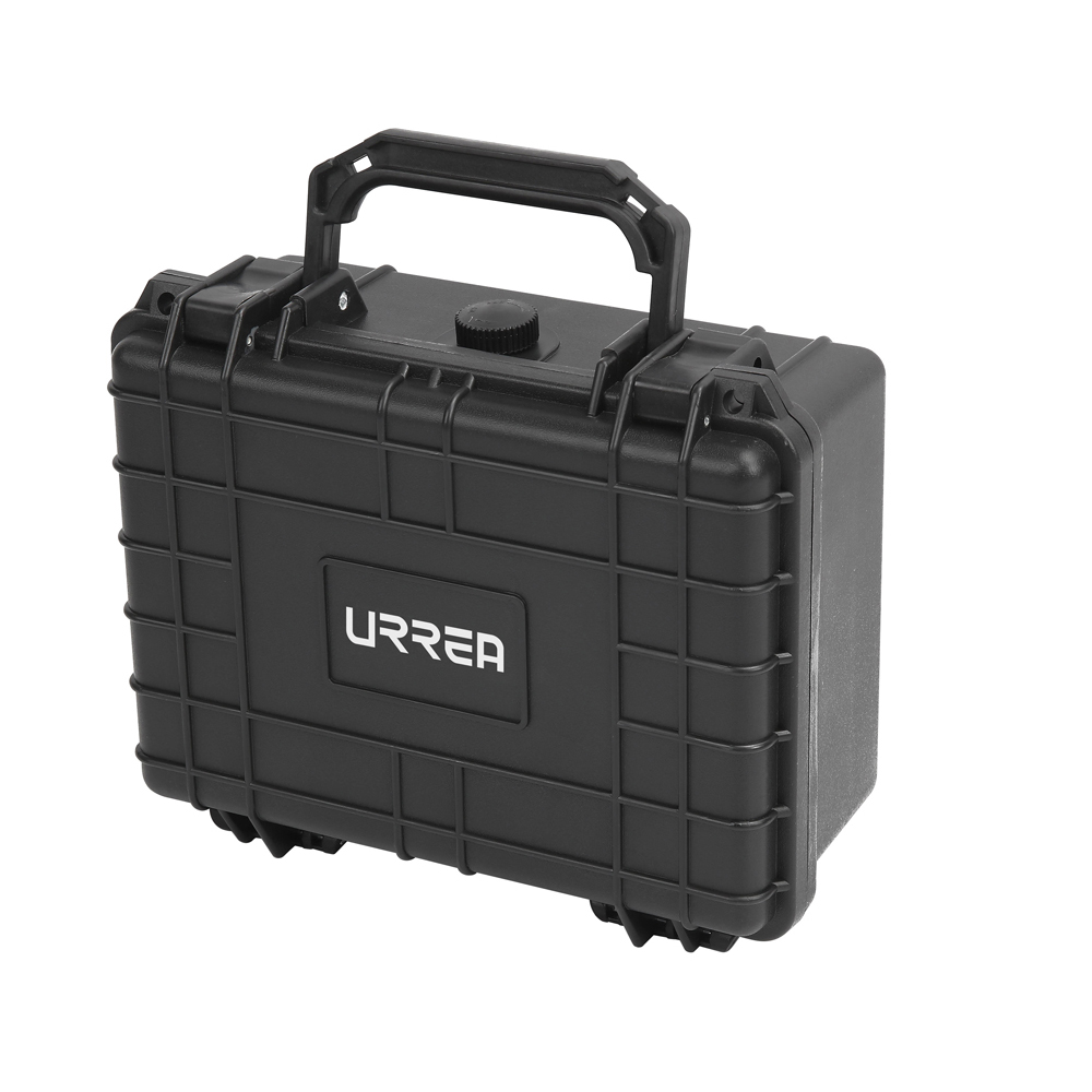 Caja portaherramientas plástica de seguridad impermeable 9" x 7" x 4", Urrea