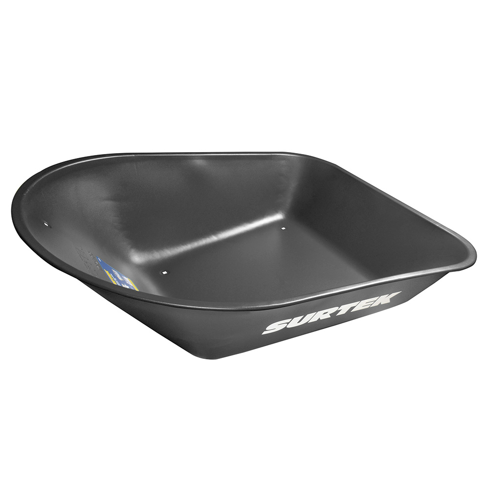 Concha para carretilla herraje tipo americano 5.5 Ft3, negra, Surtek