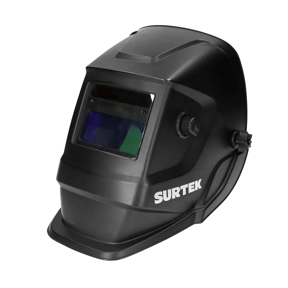 Careta electrónica para soldar con panel solar, encendido y apagado automático, Surtek