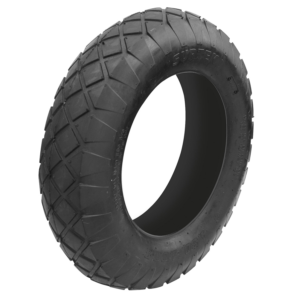 Llanta neumática 4 capas de 16" sin rin para carretilla, Surtek