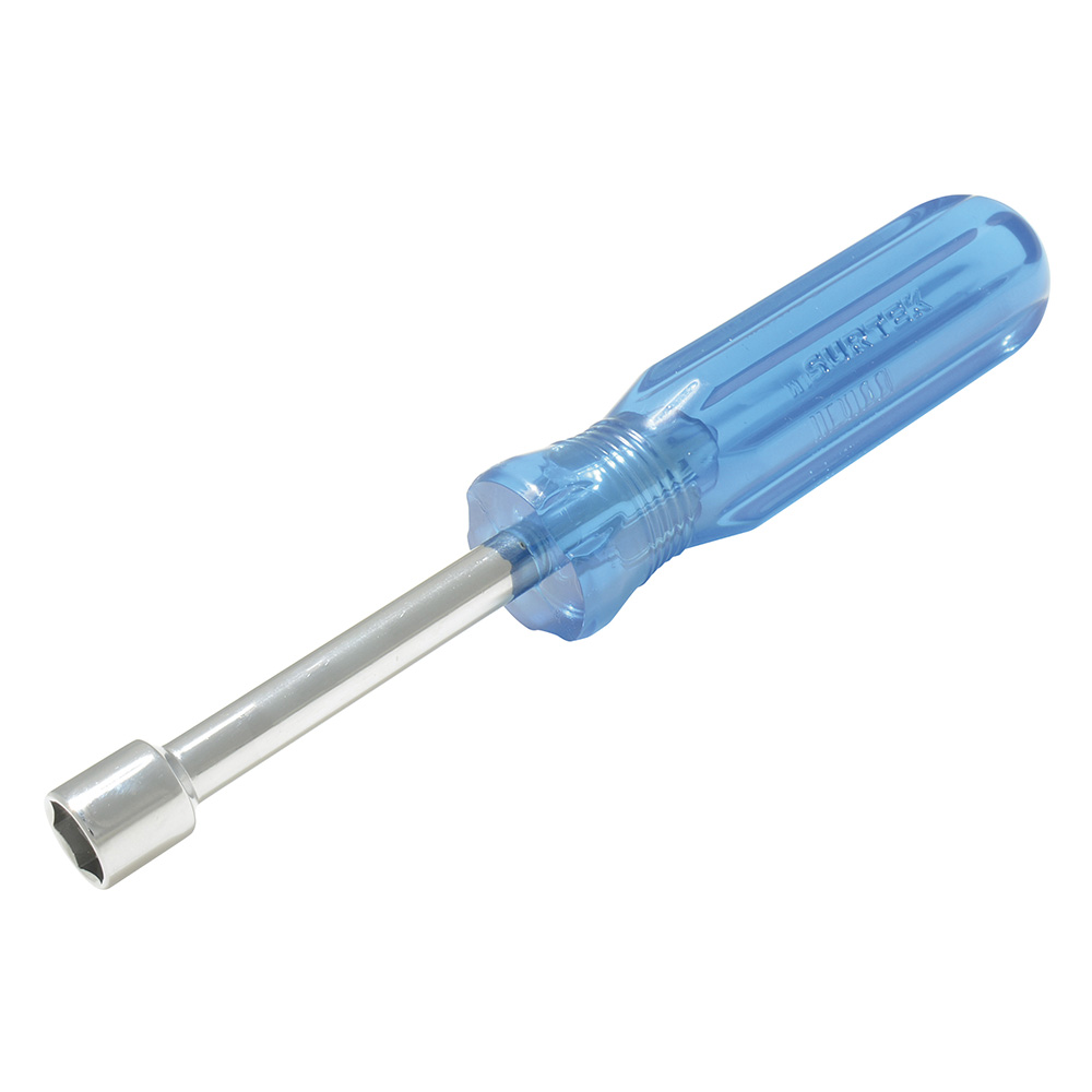 Destornillador con mango azul, de caja en pulgadas 7/16" x 3", Surtek