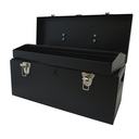 Caja portaherramientas metálica negra 20" x 8" x 9", Urrea