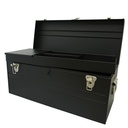 Caja portaherramientas metálica negra 23" x 10" x 11", Urrea