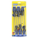 Juego de destornilladores con mango bimaterial combinados, 6 piezas, Foy