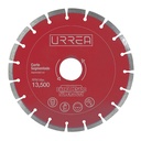 Disco de diamante segmentado, 7", Urrea