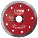 Disco de diamante continuo, 4-1/2", Urrea