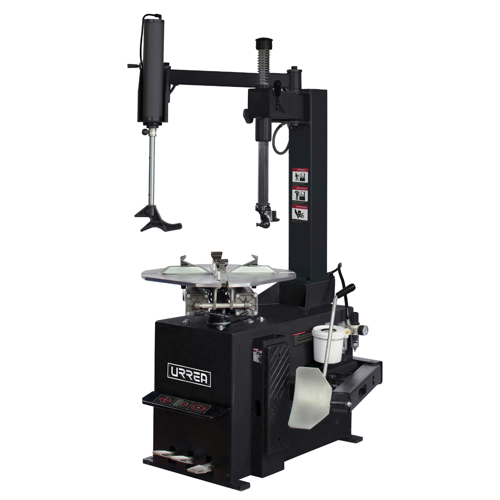Desmontadora de llantas 1.5 HP para rin 24" con brazo, Urrea