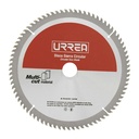 Disco para sierra circular para corte multi-material 100 dientes, 12", Urrea