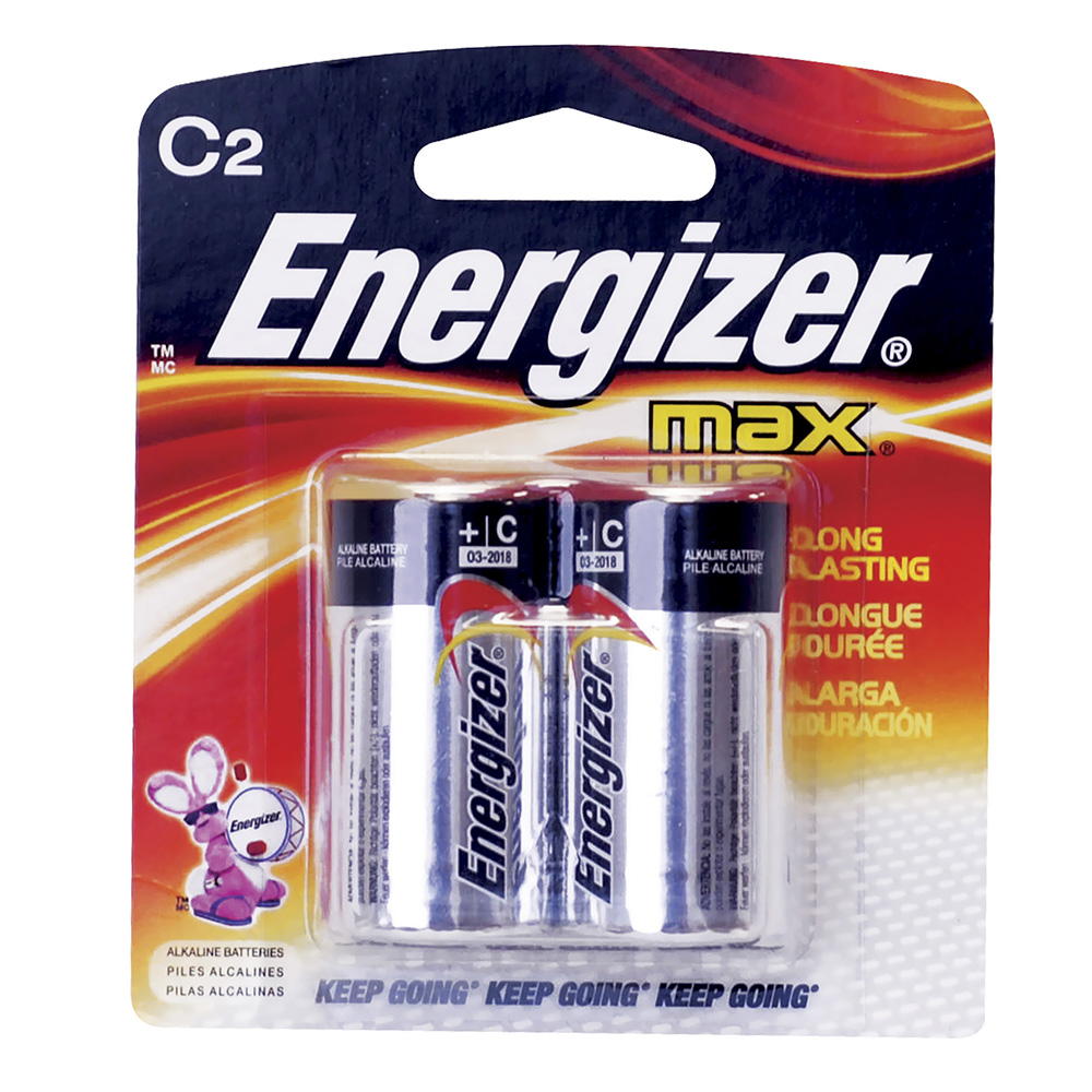Pila alcalina Energizer® "C", 2 piezas, Surtek