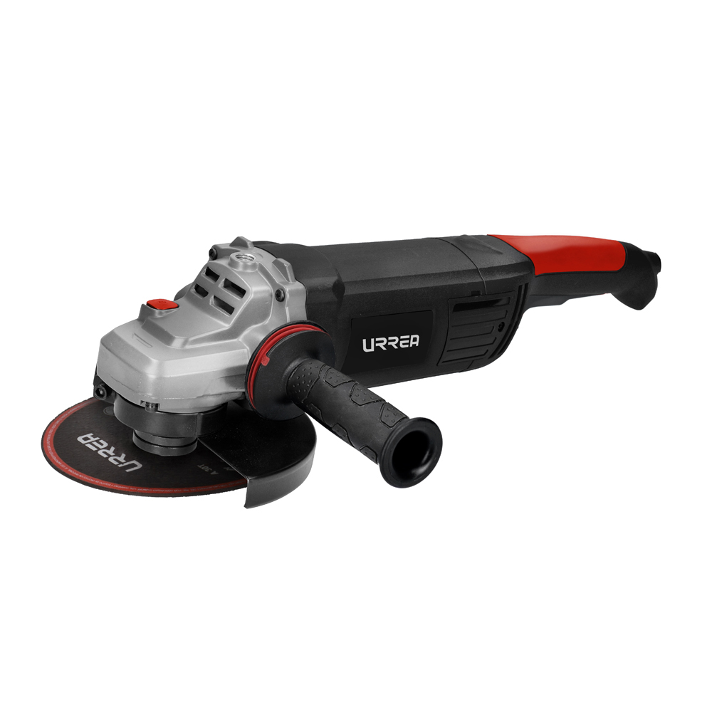 Esmeriladora angular 9" 2,600 W 120 V, 6500 RPM doble aislamiento, Urrea