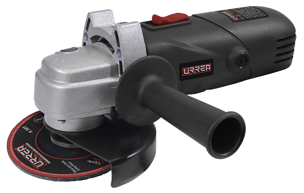 Mini esmeriladora angular 4-1/2" 900 W 120 V, 11000 RPM, Urrea
