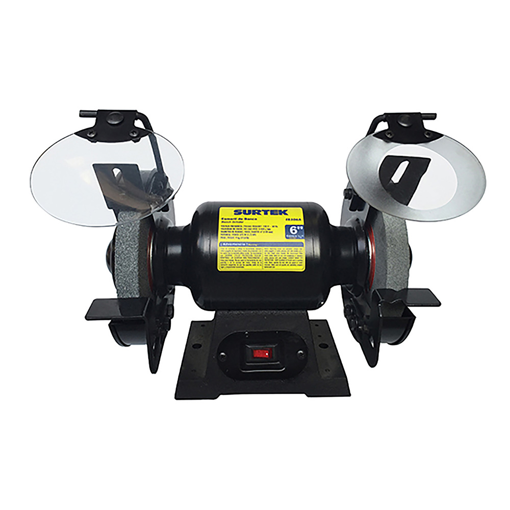 Esmeril de banco 6" 343 W 120 V, 3450 RPM, Surtek