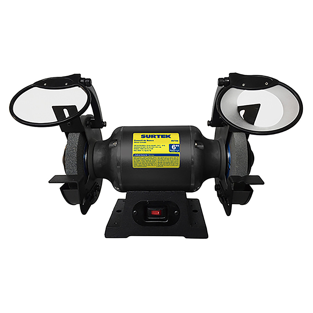 Esmeril de banco 6" 550 W 120 V, 3450 RPM, Surtek