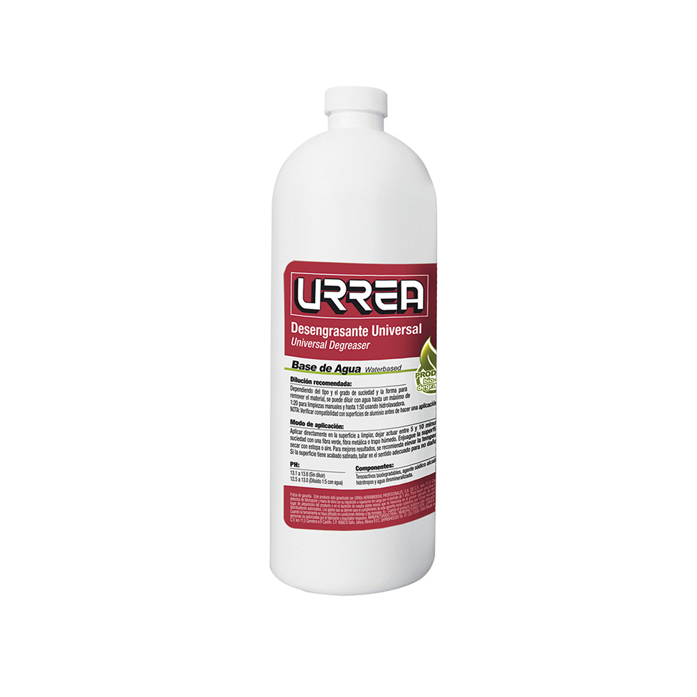 Desengrasante base agua 960 ml, Urrea