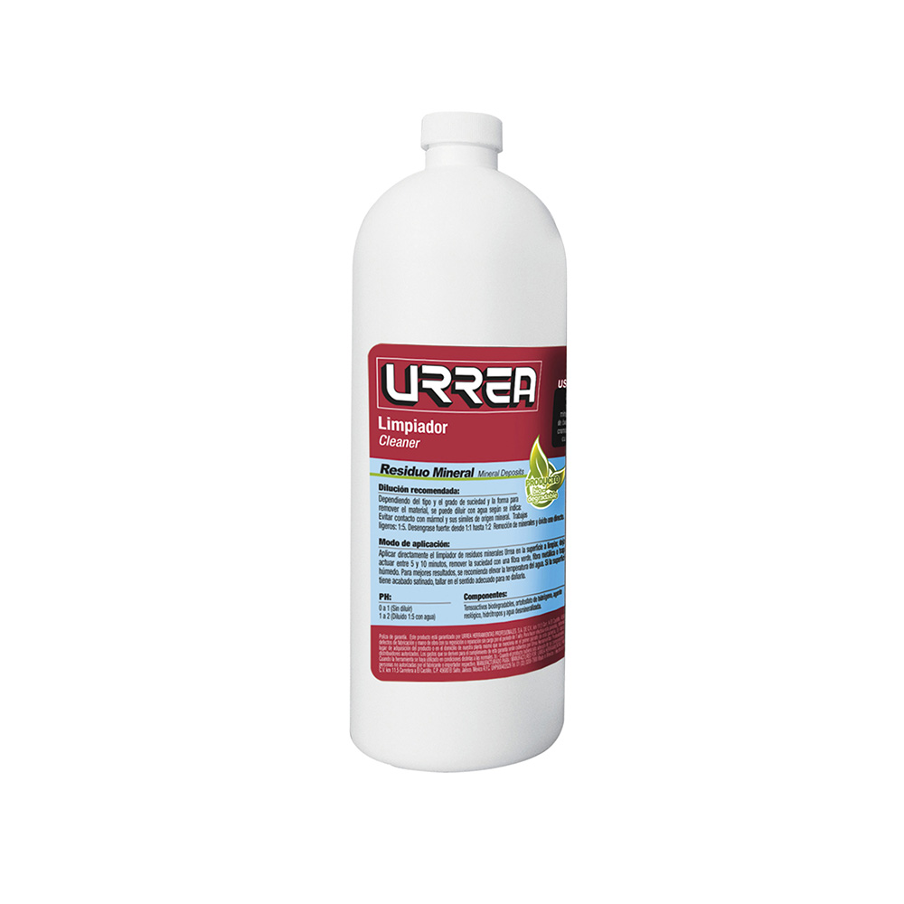 Limpiador de residuos minerales 960 ml, Urrea