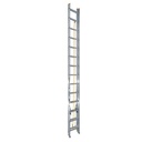 Escalera de extensión tipo 3 de aluminio con 28 peldaños, Surtek