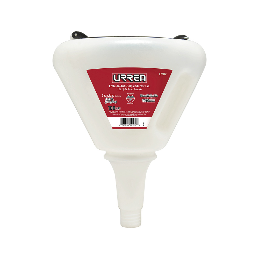 Embudo anti-salpicaduras de 1.7 Lt, Urrea