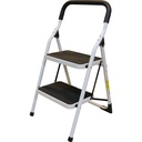 Escalera plegables tipo taburete de acero con 2 peldaños, Surtek
