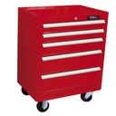 Gabinete móvil 5 gavetas 27" serie EX, Urrea