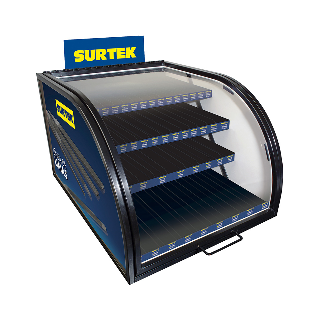 Rack despachador para mostrador para limas 31 x 41.5 x 54.5 cm, Surtek