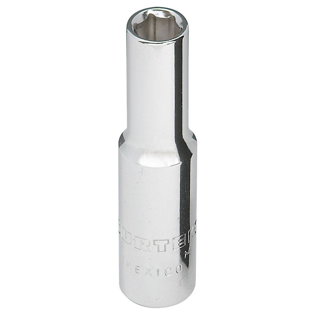 Dado largo en pulgadas cuadro de 1/4", 6 puntas, 9/32", Surtek