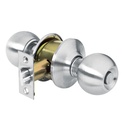 43464 / Cerradura tipo esfera para recámara, cromo mate, Hermex
